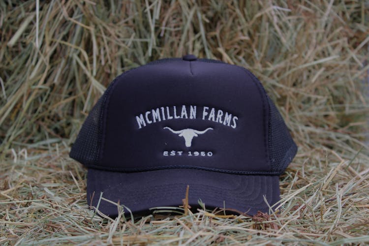 McMillan Farms Heritage Collection Trucker Hat - Black