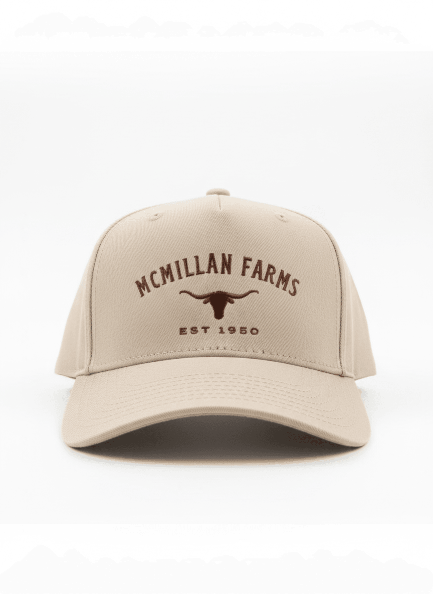 McMillan Farms Hat - Tan and Brown
