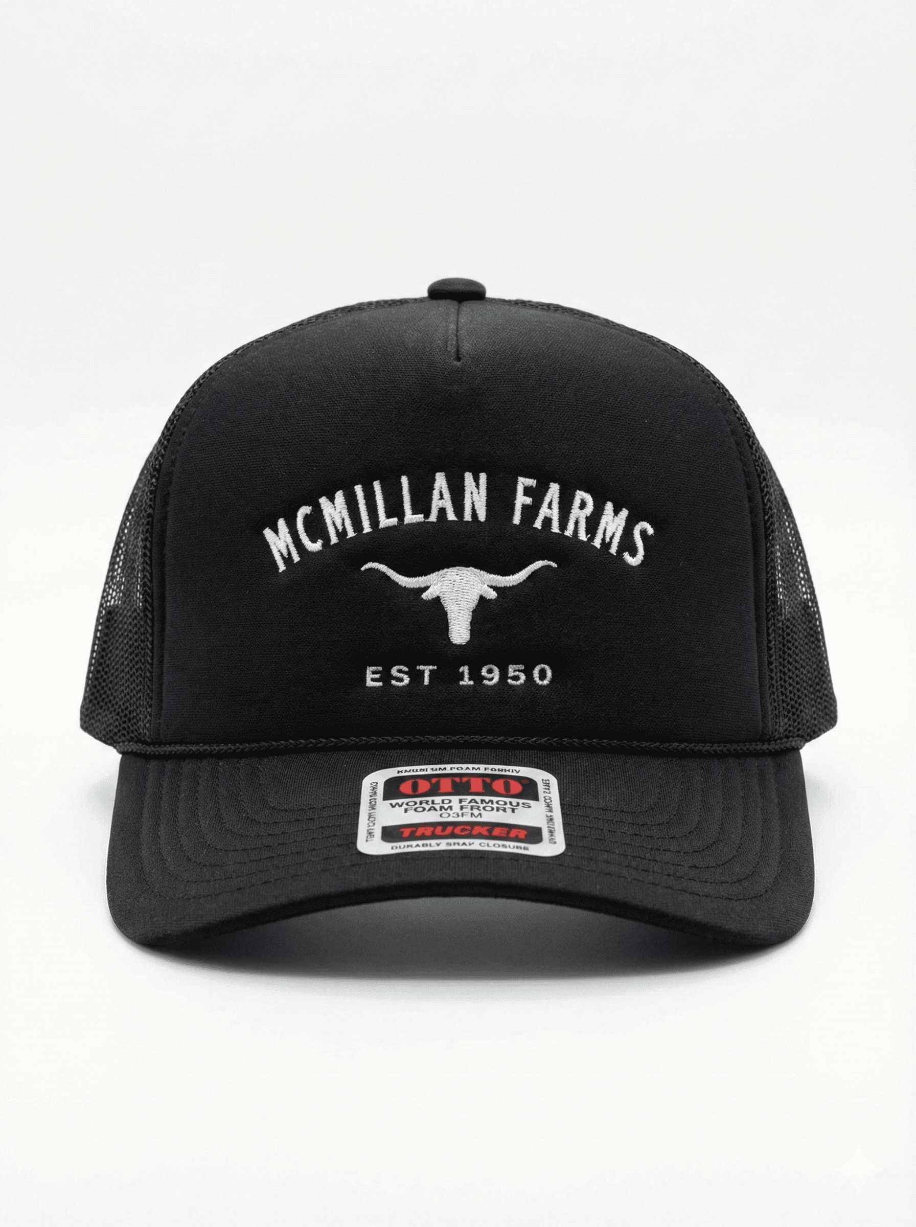 McMillan Farms Trucker Hat - Black